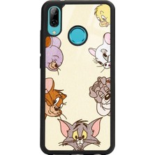S-Case Huawei P20 Lite Tom And Jerry Tasarımlı Glossy Telefon Kılıfı