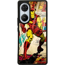 S-Case Reeder S19 Max Pro S Edge Iron Man Demir Adam Tasarımlı Glossy Telefon Kılıfı