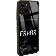 S-Case Reeder S23 Pro Max Error Tasarımlı Glossy Telefon Kılıfı