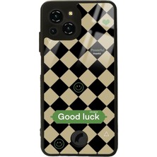 S-Case Reeder S23 Pro Max Good Luck Tasarımlı Glossy Telefon Kılıfı