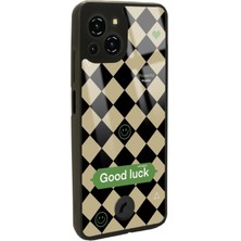 S-Case Reeder S23 Pro Max Good Luck Tasarımlı Glossy Telefon Kılıfı