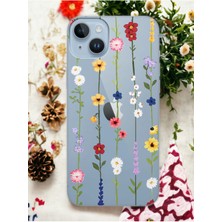 S-Case iPhone 15 Imera Tasarımlı Şeffaf Telefon Kılıfı