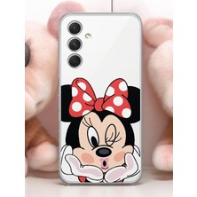 S-Case Samsung A24 Minne Tasarımlı Şeffaf Telefon Kılıfı