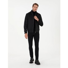 Pierre Cardin Erkek Mont %52 Yün Kapüşonsuz ve Düz Desen 2039525