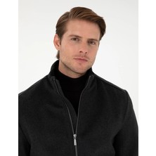 Pierre Cardin Erkek Mont %52 Yün Kapüşonsuz ve Düz Desen 2039525
