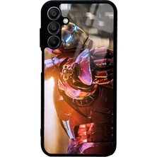 S-Case Samsung A15 Iron Man Tasarımlı Glossy Telefon Kılıfı