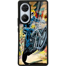 S-Case Reeder S19 Max Pro S Edge Hayalet Sürücü Tasarımlı Glossy Telefon Kılıfı