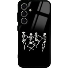 S-Case Samsung S24 Dancer Skeleton Tasarımlı Glossy Telefon Kılıfı