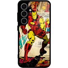 S-Case Samsung S24 Iron Man Demir Adam Tasarımlı Glossy Telefon Kılıfı