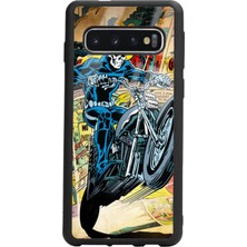 S-Case Samsung S10 Hayalet Sürücü Tasarımlı Glossy Telefon Kılıfı