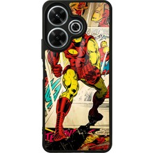 S-Case Xiaomi Redmi 13 4g Iron Man Demir Adam Tasarımlı Glossy Telefon Kılıfı