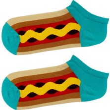 Carnaval Socks Sosisi Desenli Patik Çorap