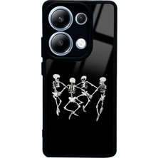 S-Case Xiaomi Redmi Note 13 Pro 4g Dancer Skeleton Tasarımlı Glossy Telefon Kılıfı