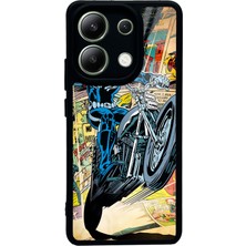 S-Case Xiaomi Redmi Note 13 4g Hayalet Sürücü Tasarımlı Glossy Telefon Kılıfı