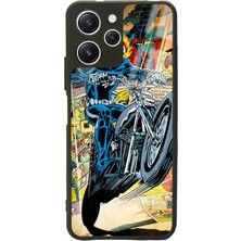 S-Case Xiaomi Redmi 12 Hayalet Sürücü Tasarımlı Glossy Telefon Kılıfı