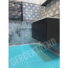 Gerçek Trend Ortopedik Plastik Yer Karosu - Banyo Zemin Döşemesi Yer Izgarası 33 x 33 x 1.5 cm 1 m2 (9 Adet)