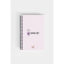 Harikalar Ofisi Sana Ne Temalı 14*19 Çizgili Defter