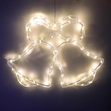Yılbaşı Çan  Fişli LED  Işık 40  cm