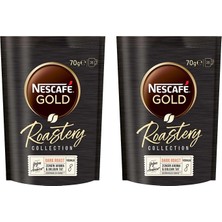 Nescafe Gold Roastery Dark Roast 70 gr x 2 Adet