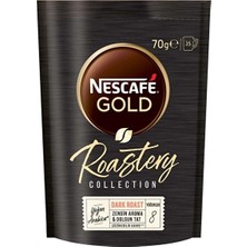 Nescafe Gold Roastery Dark Roast 70 gr x 2 Adet