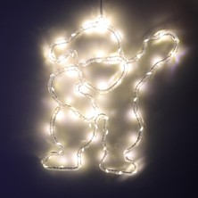 Noel Baba  Fişli LED  Işık 40  cm