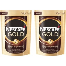 Nescafe Gold 50 gr Eko Paket x 2 Adet