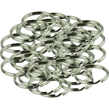Anahtarlık Halkası Metal 2.2  cm  (50 Adet)