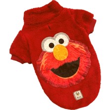 Muppets Kırmızı Peluş Küçük Köpek Sweatshirtü