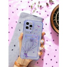 Kılıforyum Apple iPhone 16 Pro Kılıf Kartlıklı Baskılı Köşe Koruma Tasarımlı Şeffaf G-Kart Kılıf