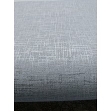 Sade Desenli Gümüş Detaylı Hava Alabilen Duvar Kağıdı 53CM x 10 Metre