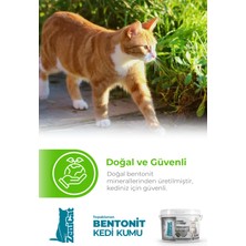 Zenicat Aktif Karbonlu Kedi Kumu Ince Taneli Doğal Bentonit 5 Lt