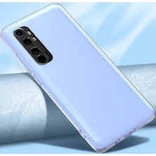 Prolysus Xiaomi Mi Note 10 Lite Uyumlu Soft Darbe Korumalı Dizayn Renkli Yumuşak Silikon Kılıf Arka Kapak + Ekran Koruyucu