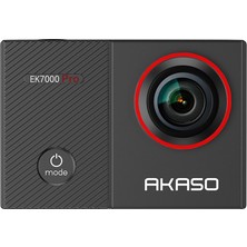 Akaso EK7000 Pro 4K Wi-Fi Aksiyon Kamera ve Süper Aksesuar Seti Su Geçirmez Spor Video Kayıt Fotoğraf Dokunmatik