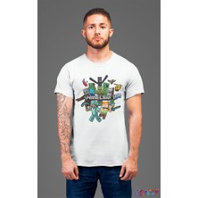 Bumeta Minecraft LEGO All Karakter Characters Oyun Game  Tişört T-Shirt