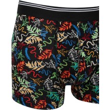 DeFacto Regular Fit Hayvan Baskılı 3'lü Boxer E0035AX24WN