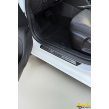 Renault Megane 4 Sd/hb Krom Kapı Eşik Koruması 2016 ve Üzeri  4 Parça