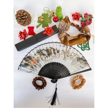 - ŞIK YELPAZE VE PARAŞÜT BANDANA / FIRSAT PAKETİ / HEDİYE SETİ
