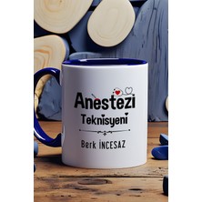 Hedizu Kişiye Özel Anestezi Teknisyeni Kupa Bardak Lacivert Tıp Bayramı Hediyesi