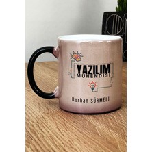 Hedizu Kişiye Özel Yazılım Mühendisi Kupa Bardak Sihirli Mühendisler Günü Hediyesi