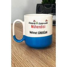 Hedizu Kişiye Özel Elektrik Elektronik Mühendisi Pro Kupa Bardak Mavi Mühendisler Günü Hediyesi