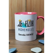 Hedizu Kişiye Özel Jeofizik Mühendisi Kupa Bardak Pembe Mühendisler Günü Hediyesi