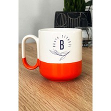 Hedizu Kişiye Özel Isim Soyisim Yazılı Pro Kupa Bardak Turuncu Doğum Günü Hediyesi