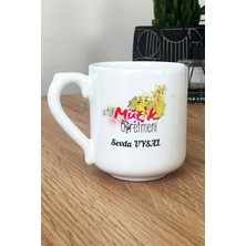 Hedizu Kişiye Özel Müzik Öğretmeni -2- Kupa Bardak Oval Öğretmenler Günü Hediyesi