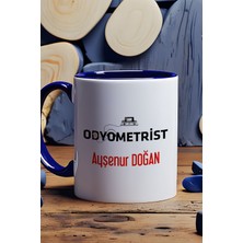 Hedizu Kişiye Özel Odyometrist Kupa Bardak Lacivert Isme Özel Tıp Bayramı Hediyeleri