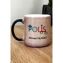 Hedizu Kişiye Özel Polis Kupa Bardak Sihirli Polisler Günü Hediyesi