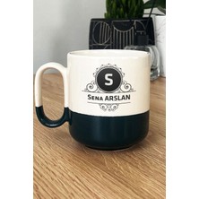 Hedizu Kişiye Özel Baş Harf Isim Soyisim Yazılı Pro Kupa Bardak Siyah Doğum Günü Hediyesi