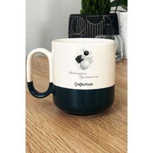 Hedizu Kişiye Özel Geometri Öğretmeni Pro Kupa Bardak Siyah Öğretmenler Günü Hediyesi