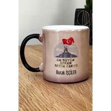 Hedizu Kişiye Özel En Büyük Asker Kupa Bardak Sihirli Askere Hediye