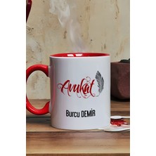 Hedizu Kişiye Özel Avukat Kupa Bardak Kırmızı Avukatlar Günü Hediyesi