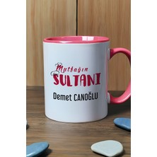 Hedizu Kişiye Özel Mutfağın Sultanı Kupa Bardak Pembe Anneler Günü Hediyesi